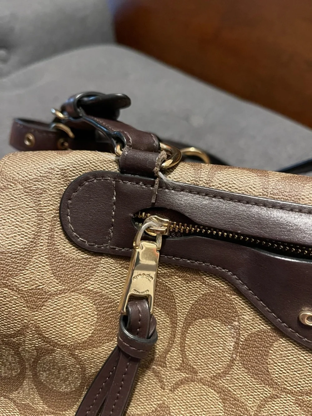 Coach kleo carryall